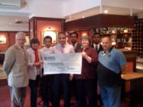 Mohammed raised £400 for Penicuik on Parade 2011