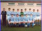 Penicuik Athletic Season 1987-1988: Backt row: Turnbull, Cant, Taylor, Mone, Gilder, McCormack, Bennett: Front row: McQueen, Mitchell, Dick, Cronin, McCulloch 