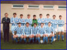 Penicuik Athletic Season 1987-1988: Backt row: Turnbull, Cant, Taylor, Mone, Gilder, McCormack, Bennett: Front row: McQueen, Mitchell, Dick, Cronin, McCulloch 