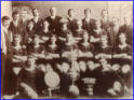 Penicuik Athletic season 1908 -1909. Winners of East of Scotland, Marshall & Musselburgh Cups and Simpson Shield