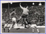 Action from the 1970 Scottish Junior Cup Final